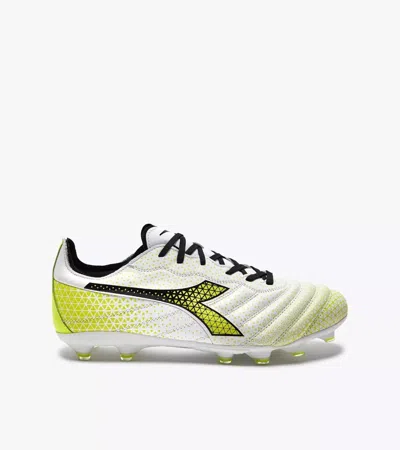Diadora Brasil Elite Gr Lt Lp12 101.179599-c5702 Men White Soccer Cleats Rhs4205 In Multi