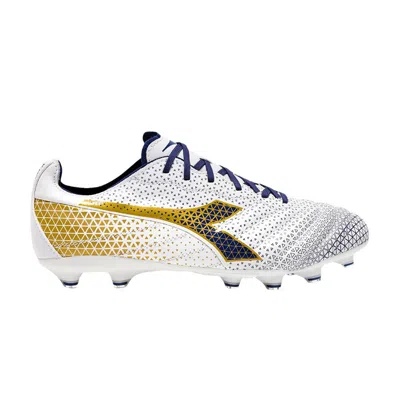 Pre-owned Diadora Brasil Elite Gr Lt Lp12 'white Mazarine Blue'