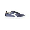 Diadora Chic Blue Contrast Lace-up Sneakers
