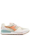 Diadora Colour-block Suede Low-top Sneakers In Neutrals