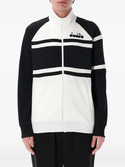 Diadora Colour-block Zip-up Sweatshirt