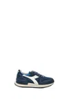 Diadora Logo-patch Low-top Sneakers In Blue