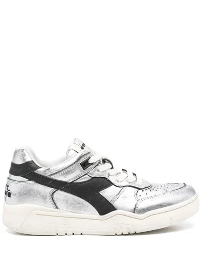 Diadora Diamonds B.560 Silver Used Wn