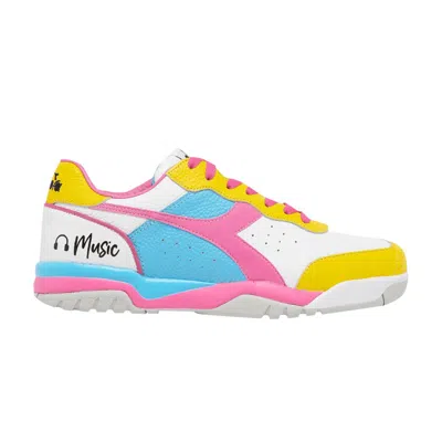 Pre-owned Diadora Dj Luian X Maverick 'white Multi'