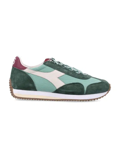 Diadora Equipe Canvas Sw Evo In Shale Green