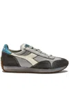 Diadora Equipe Lace-up Panelled Snekers In Multi