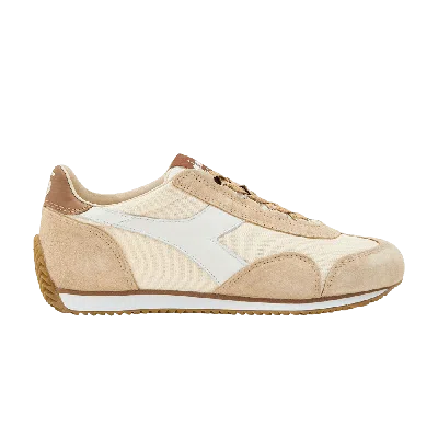 Pre-owned Diadora Equipe H Canvas Stone Wash 'cloud Cream'