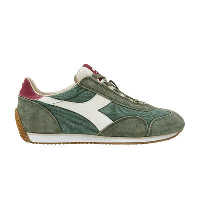 Pre-owned Diadora Equipe H Canvas Stone Wash 'green Laurel Wreath'