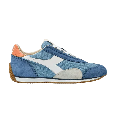 Pre-owned Diadora Equipe H Canvas Stone Wash 'sky Blue London'