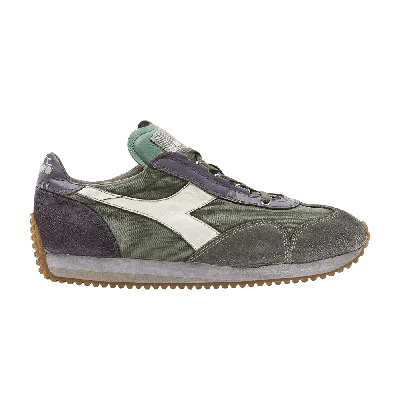 Pre-owned Diadora Equipe H Dirty Stone Wash Evo 'green Myrtle'