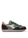 Diadora Equipe H Dirty Stone Wash Evo In Grey