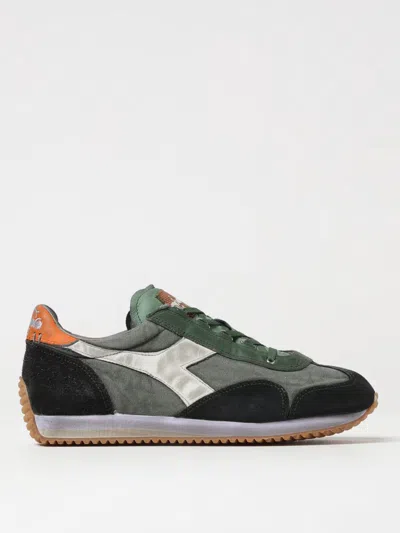 Diadora Equipe H Dirty Stone Wash Evo In Green
