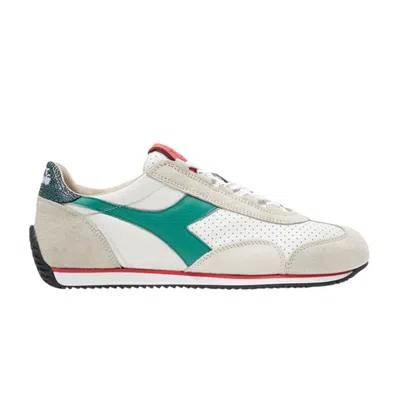Pre-owned Diadora Equipe Italia 'white Green Lake' | Men's Size 8.5