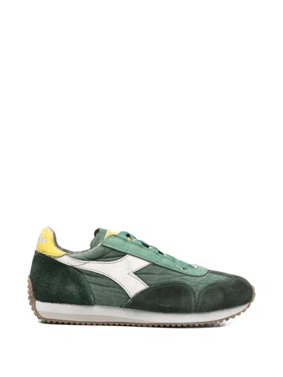 Diadora Equipe Logo Sneakers In Green