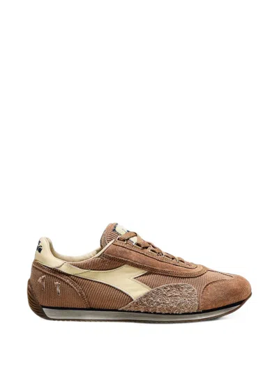Diadora Equipe Logo-print Panelled Sneakers In Multi