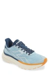 Diadora Equipe Nucleo Running Shoe In Dream Blue/white/blue Opal
