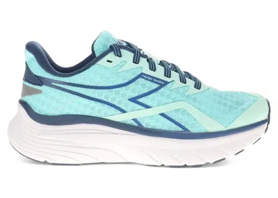 Pre-owned Diadora Equipe Nucleo (women's) Sneakers In Aruba Blue/opal Blue