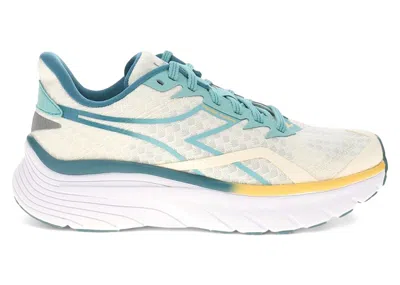 Pre-owned Diadora Equipe Nucleo (women's) Sneakers In Whisper White/dusty Turquoise