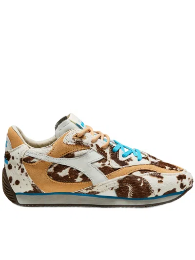 Diadora Heritage Cow-print Sneakers In Multi