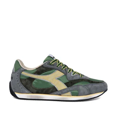 Diadora Equipe Revenge Sneakers In Grey Suede In Gray