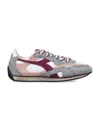 Diadora Heritage Equipe Revenge Used Sneakers In Suede With Vintage Effect In Gray