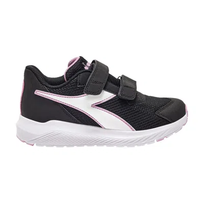 Pre-owned Diadora Falcon 4 V Big Kid 'black White Orchid' | Kid's Size 13