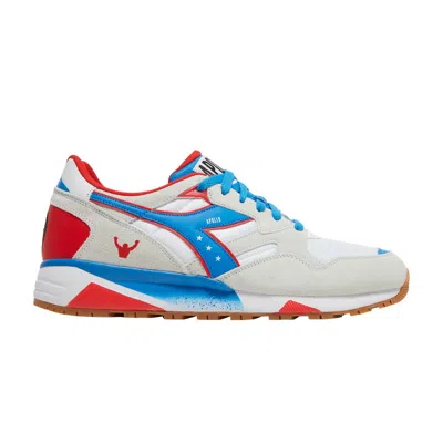 Pre-owned Diadora Foot Locker X N9002 'rocky Balboa Saga's 45th Anniversary - Apollo Creed' In Cream