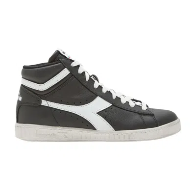 Pre-owned Diadora Game L High Waxed 'black Cloud Dancer' | Men's Size 6