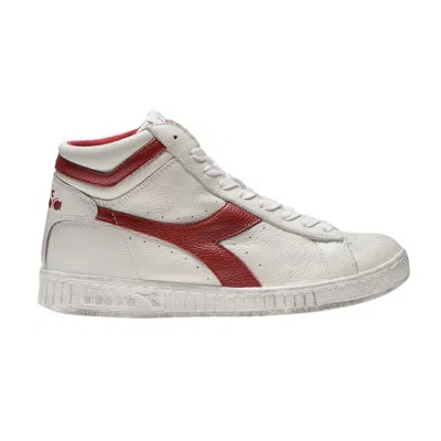Pre-owned Diadora Game L High Waxed 'white Red Pepper'