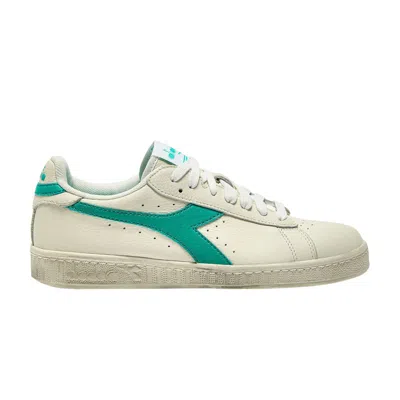 Pre-owned Diadora Game L Low Waxed 'spectra Green' | Cream | Men's Size 4.5