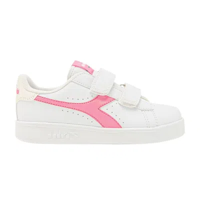 Pre-owned Diadora Game P Little Kid 'white Pink Carnation' | Kid's Size 1.5