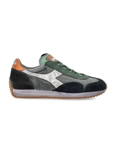 DIADORA GREEN LACE UP SNEAKERS