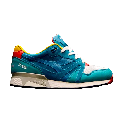 Pre-owned Diadora Hanon X N9000 Transit Ii' In Blue