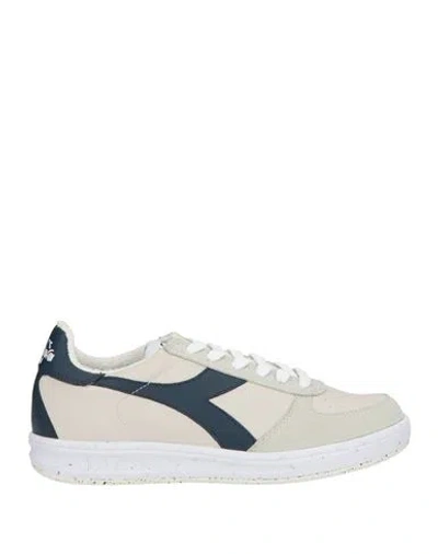 Diadora Heritage Acbc Woman Sneakers Off White Size 7 Leather