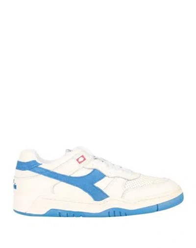 Diadora Heritage B.560 Used Legacy Italia Man Sneakers Ivory Size 12 Soft Leather In Bianco Burro