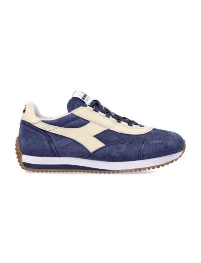 DIADORA DIADORA HERITAGE EQUIPE 75 SW SUEDE LEATHER SNEAKERS