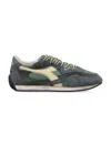 Diadora Heritage Equipe Revenge Used Sneakers In Suede With Vintage Effect