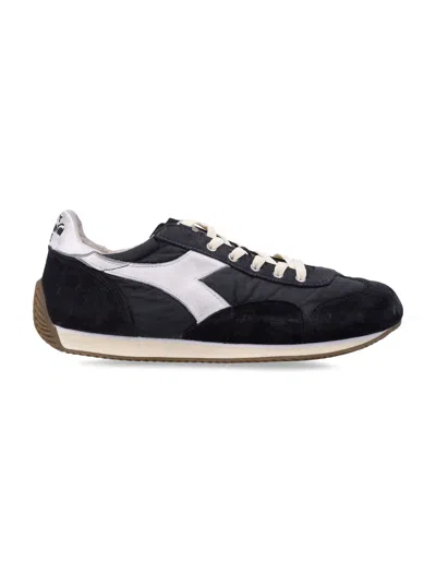 Diadora Heritage Equipe Vela Sw Sneakers In Black