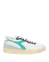 Diadora Heritage Man Sneakers Grey Size 9 Soft Leather In Grey