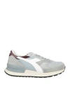 Diadora Heritage Man Sneakers Light Grey Size 8.5 Leather, Textile Fibers In Gray
