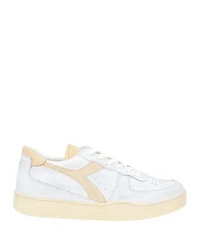 Diadora Heritage Man Sneakers White Size 10.5 Leather