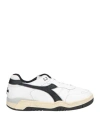 Diadora Heritage Man Sneakers White Size 5.5 Leather In White