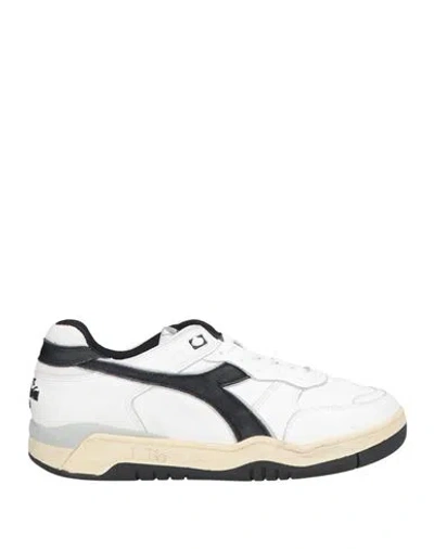 Diadora Heritage Man Sneakers White Size 5.5 Leather