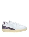 Diadora Heritage Man Sneakers White Size 8 Soft Leather In White