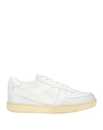 Diadora Heritage Man Sneakers White Size 7.5 Leather