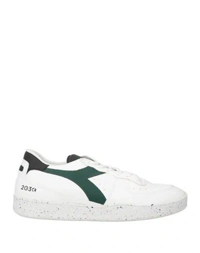 Diadora Heritage Man Sneakers White Size 8.5 Leather