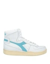Diadora Heritage Man Sneakers White Size 8.5 Leather In White