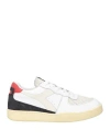 Diadora Heritage Man Sneakers White Size 8.5 Leather In White