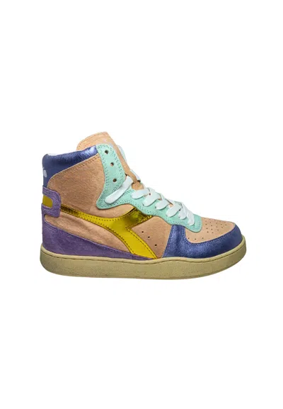 Diadora-heritage Shoes Adult Unisex Diadora Heritage Mi Basketball Metal Pigskin Used Wn In Multi