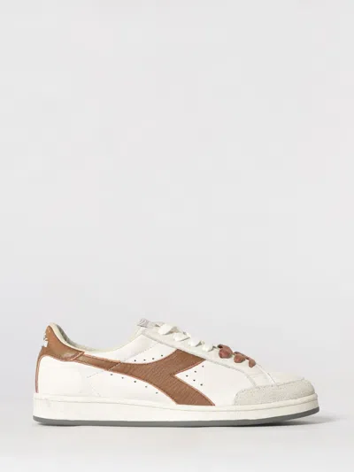 Diadora Heritage Sneakers Men Color Leather In White